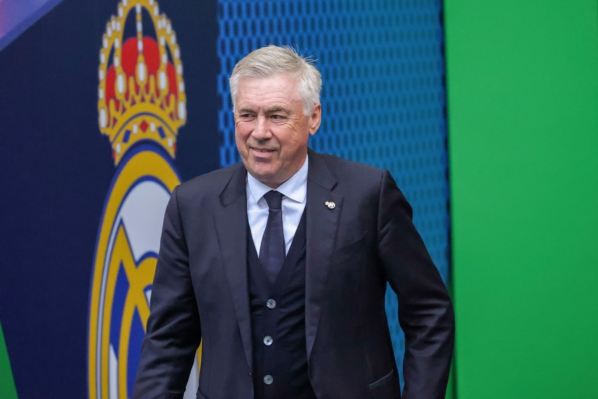 Carlo Ancelotti - trener Realu Madryt