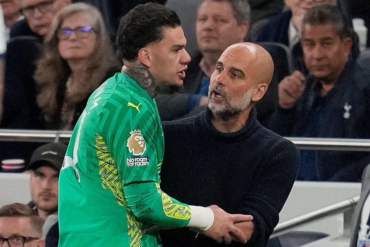 Ederson i Josep Guardiola