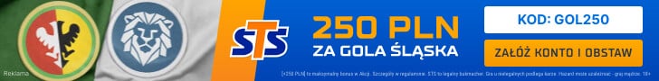 bonus 250 zł za gola śląska z riga fc