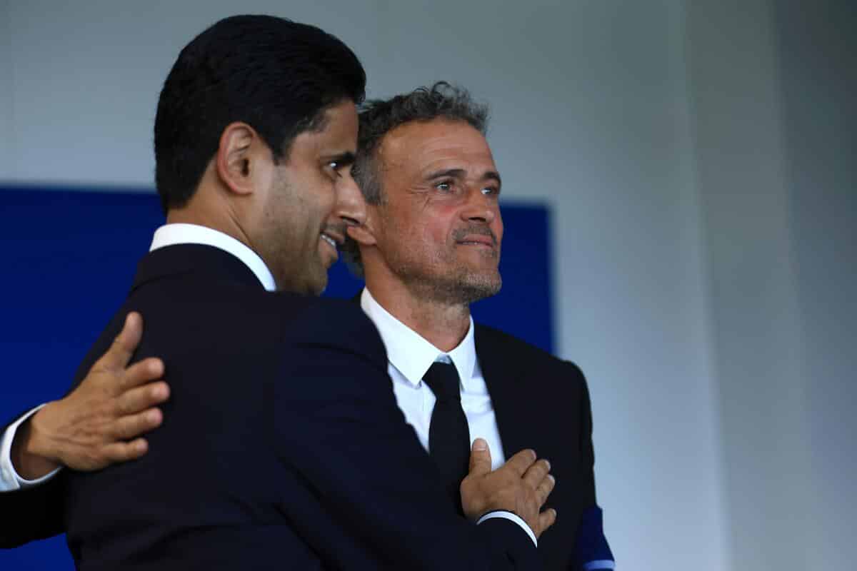 Nasser Al-Khelaifi i Luis Enrique