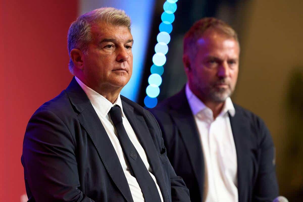 Joan Laporta i Hansi Flick