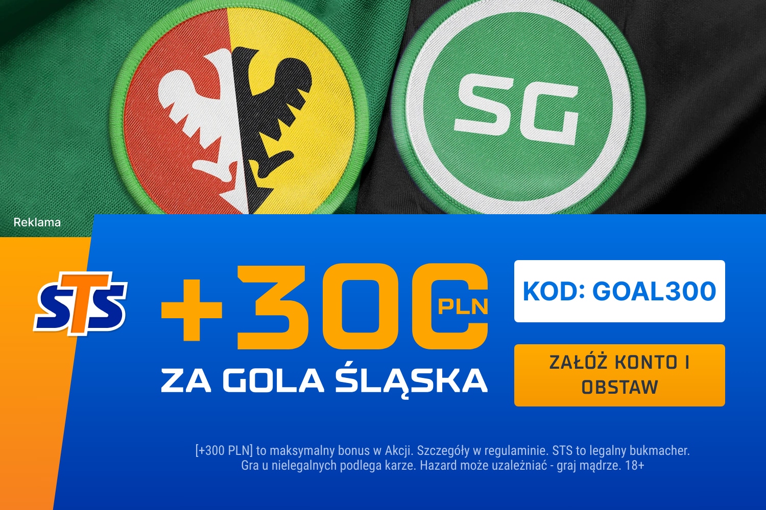 Promocja w STS na mecz Śląsk - St. Gallen