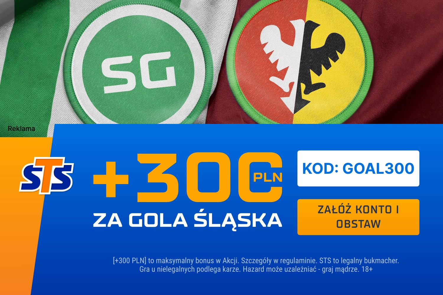 Promocja w STS na spotkanie St. Gallen - Śląsk Wrocław