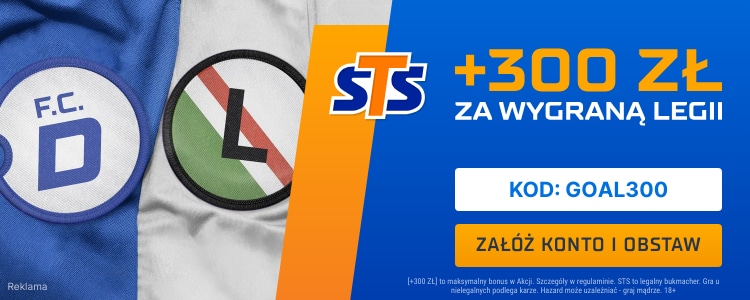 Promocja w STS na mecz FK Drita - Legia Warszawa