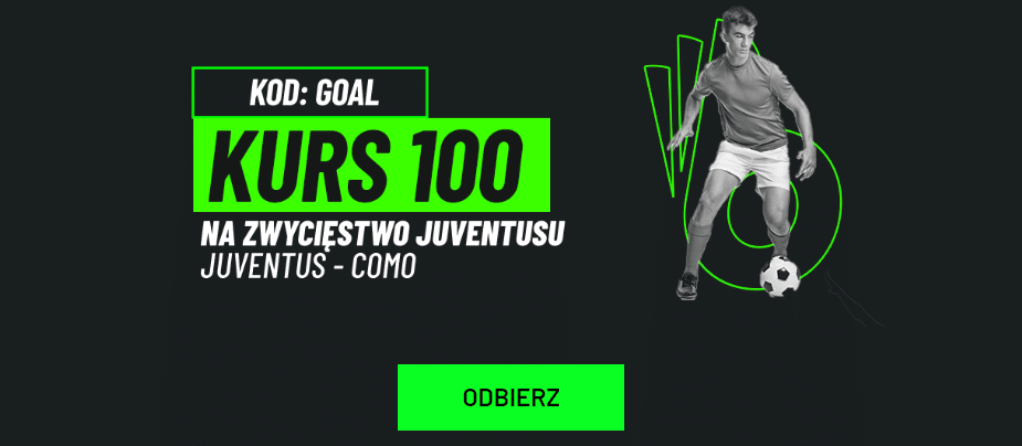 Promocja w Totalbet na mecz Juventus - Como