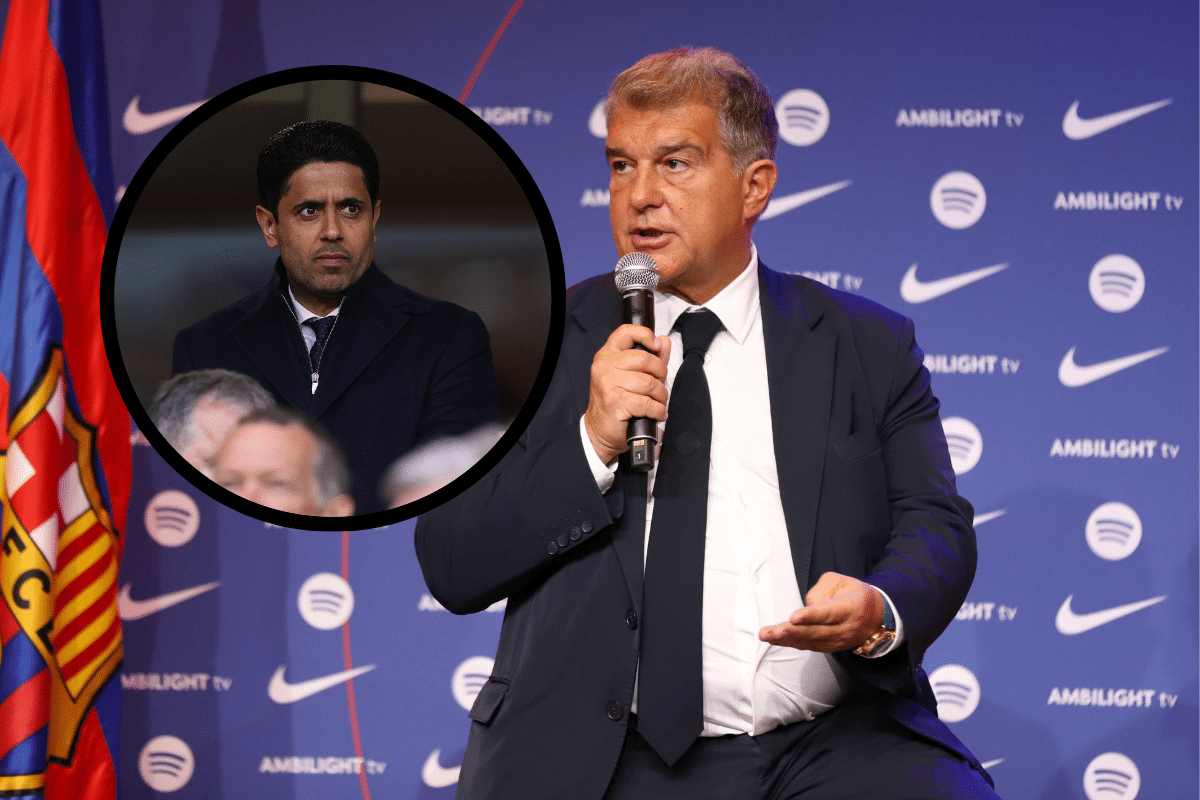 Nasser Al-Khelaifi I Joan Laporta