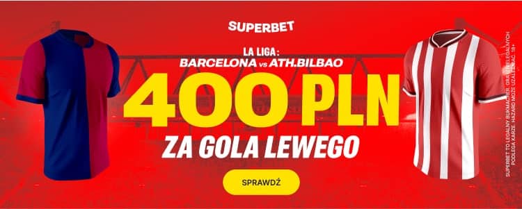 Promocja w Superbet na spotkanie Barcelona - Athletic Bilbao