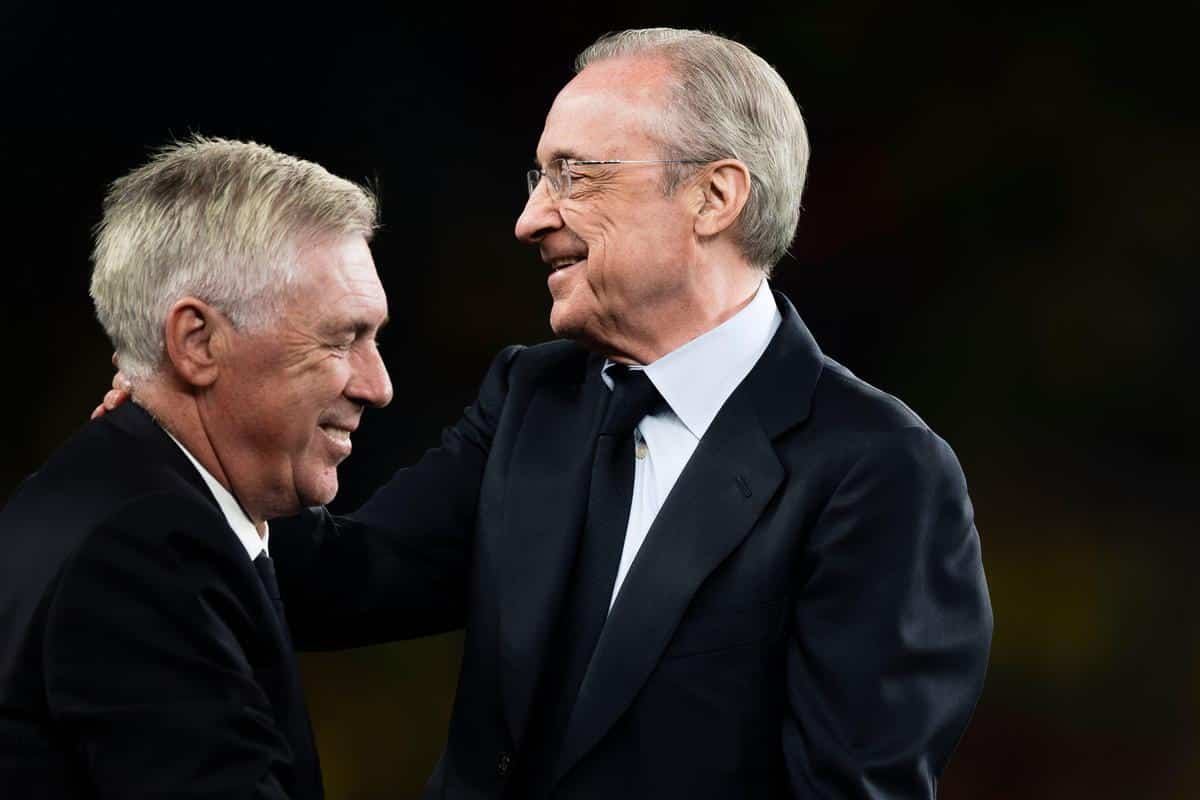 CarloAncelotti i Florentino Perez