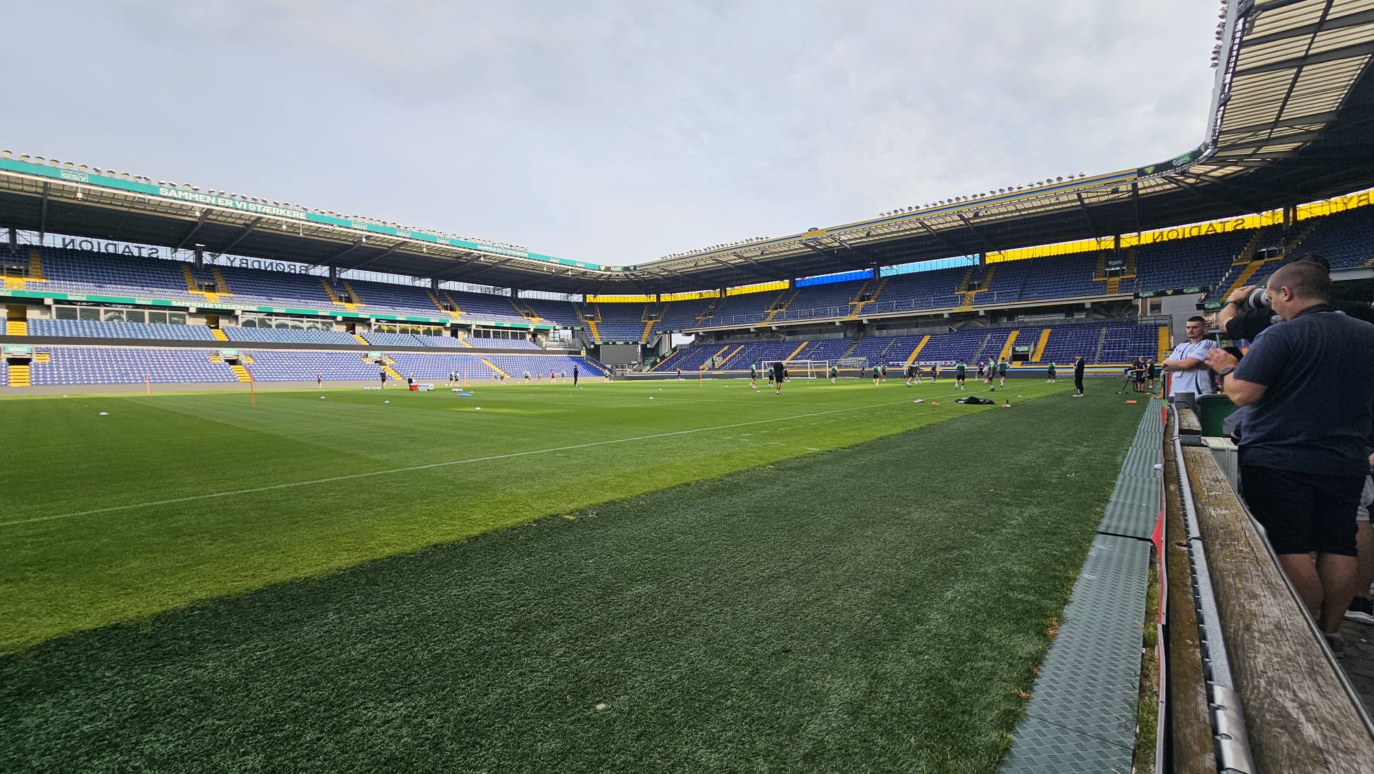 Trening Legii Warszawa przed meczem z Brondby