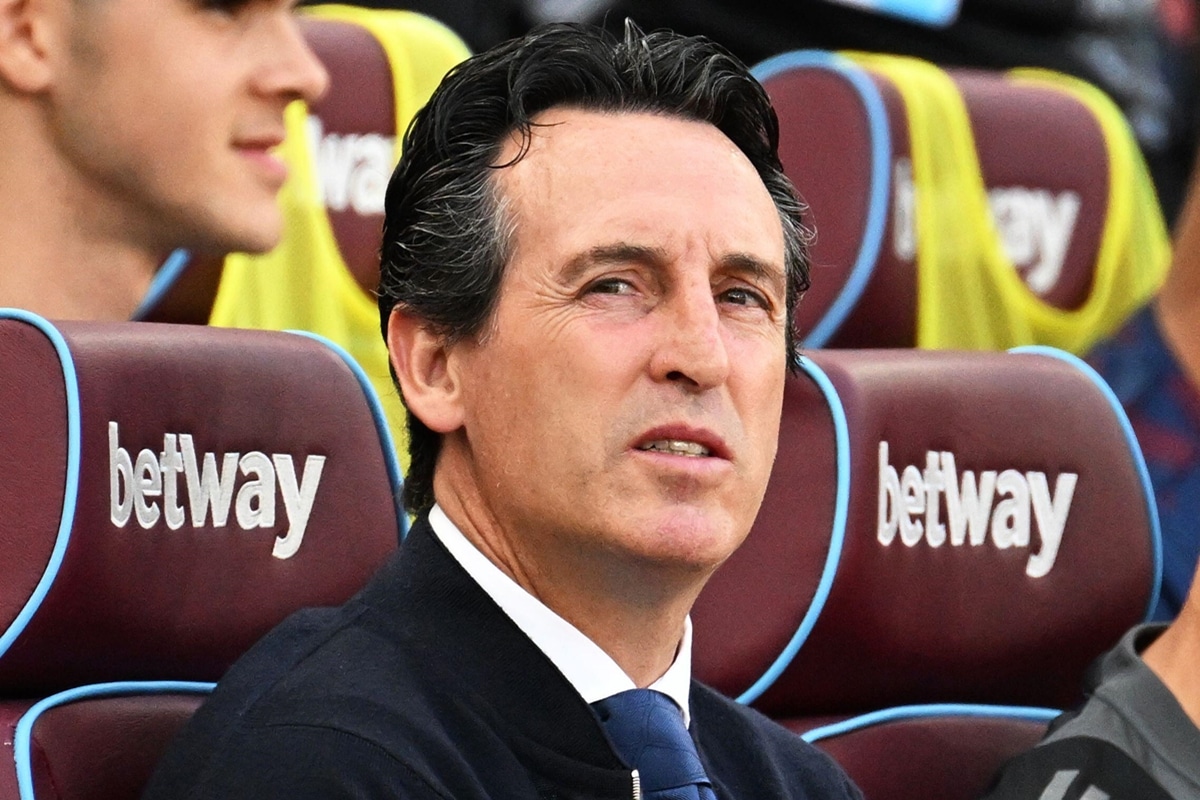 Unai Emery - trener Aston Villi