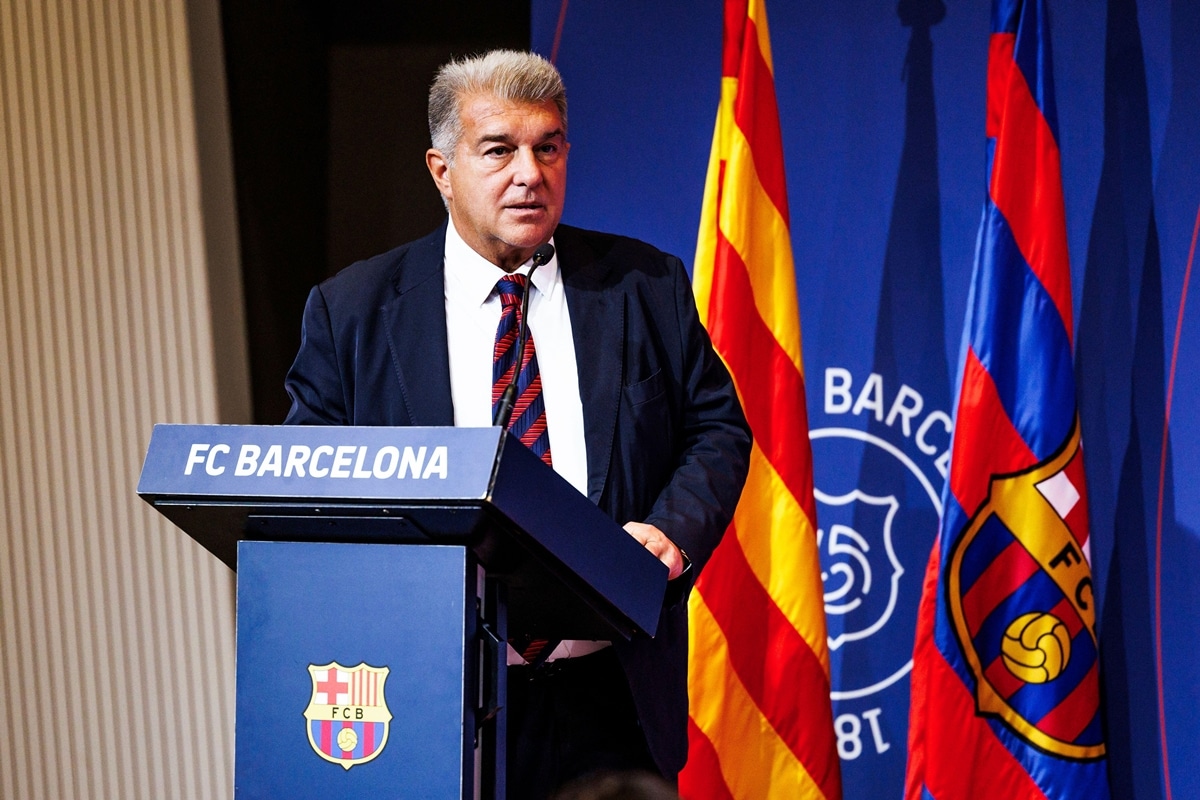 Joan Laporta - prezydent Barcelony