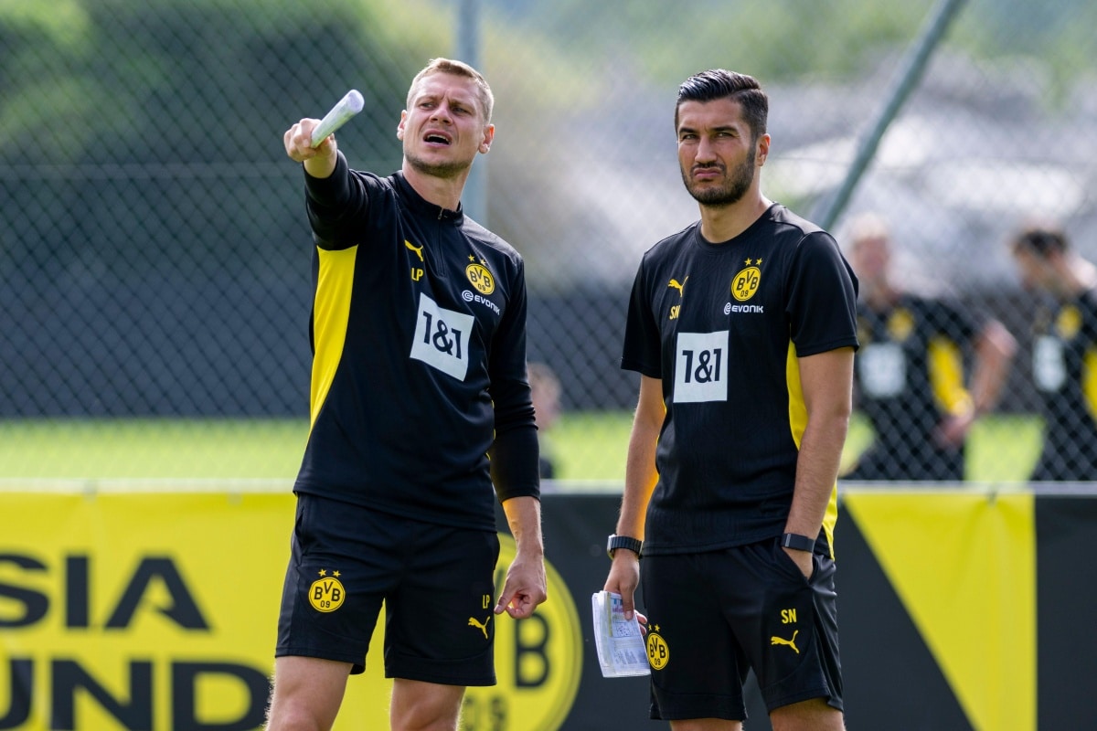 Łukasz Piszczek i Nuri Sahin