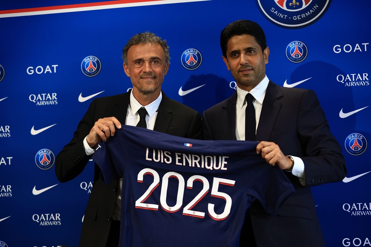 Luis Enrique i Nasser Al-Khelaifi