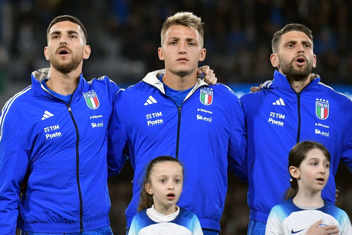 Lorenzo Pellegrini, Mateo Retegui i Domenico Berardi