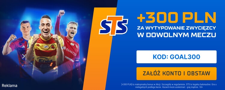 Promocja w STS na zwycięzcę meczu 7. kolejki Ekstraklasy