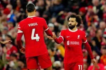 Virgil van Dijk i Mohamed Salah