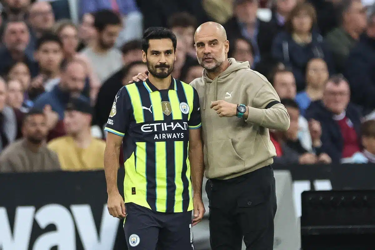 Ilkay Gundogan i Pep Guardiola