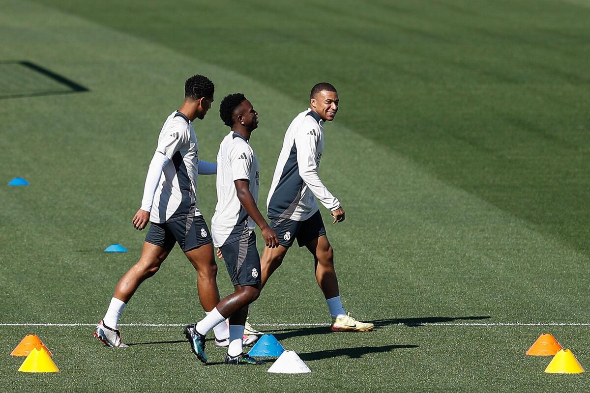 Jude Bellingham, Vinicius Junior, Kylian Mbappe