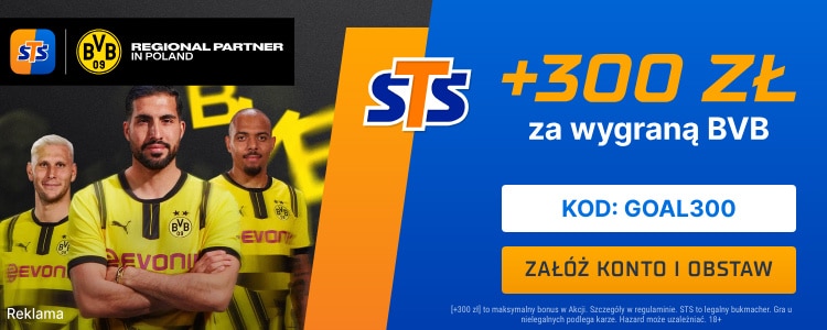 Promocja w STS na mecz Borussia Dortmund - Heidenheim