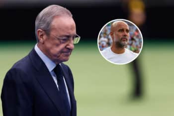 Florentino Perez i Pep Guardiola