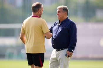 Hansi Flick i Joan Laporta