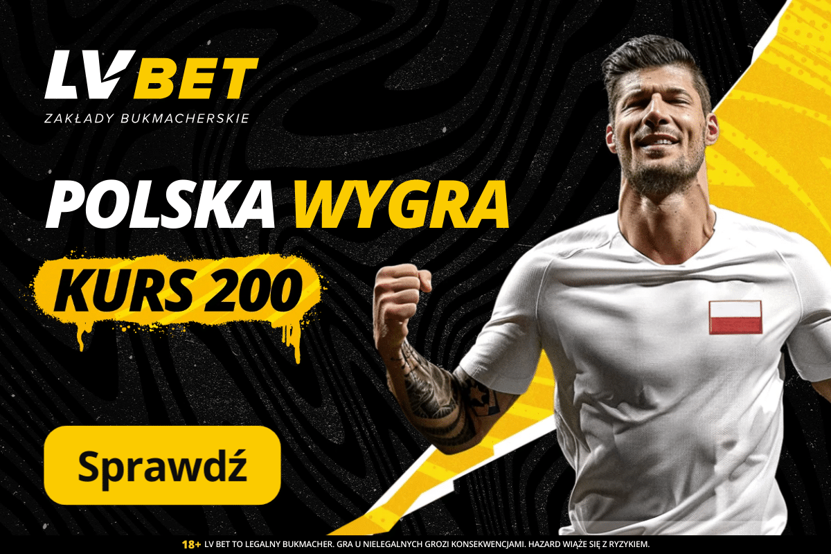 Promocja w LVBET na starcie Chorwacja - Polska