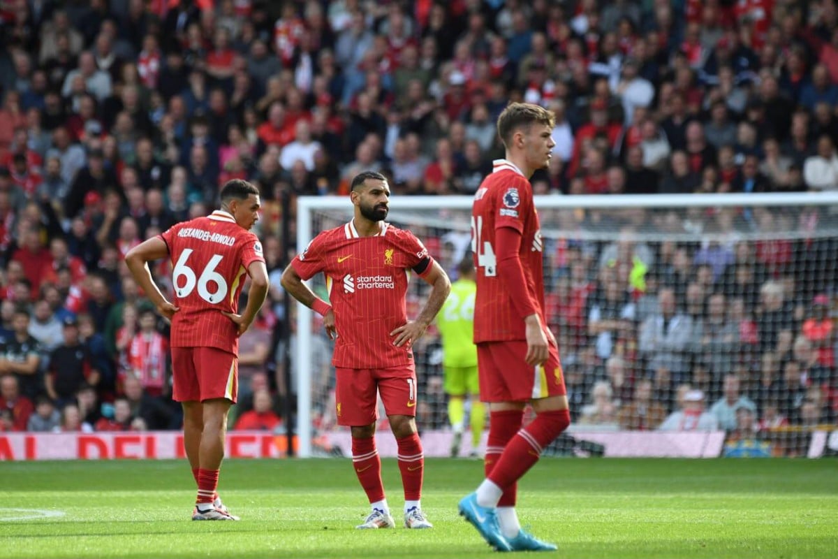 Trent Alexander-Arnold, Mohamed Salah i Conor Bradley