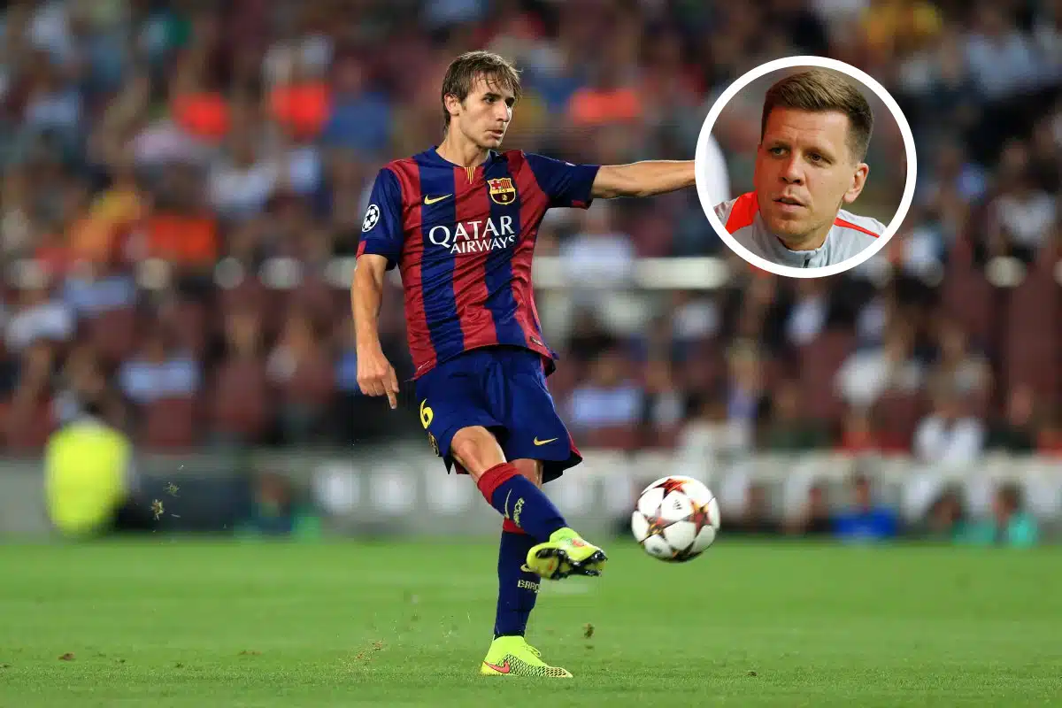 Sergi Samper i Wojciech Szczęsny