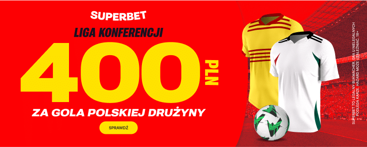 Promocja w Superbet na mecze Legii Warszawa i Jagiellonii Białystok w LKE