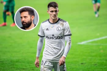 Bartosz Kapustka i Goncalo Feio