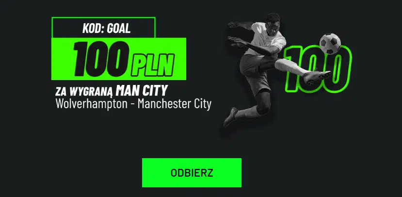 Promocja w Totalbet na Wolverhampton - Manchester City