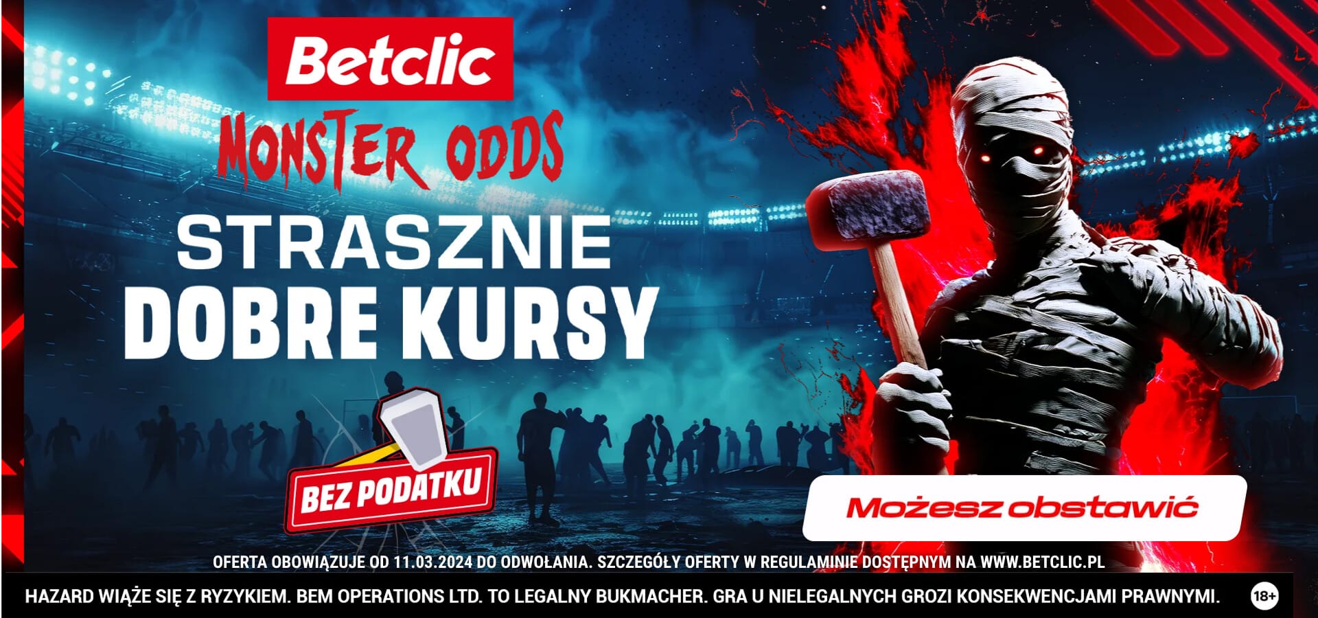 Monster Odds powracają w Betclic