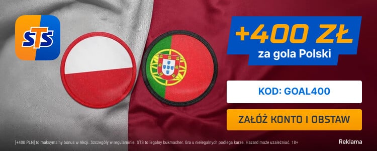 Promocja w STS na mecz Polska - Portugalia