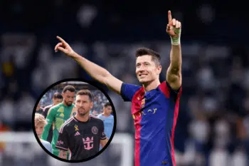 Leo Messi I Robert Lewandowski