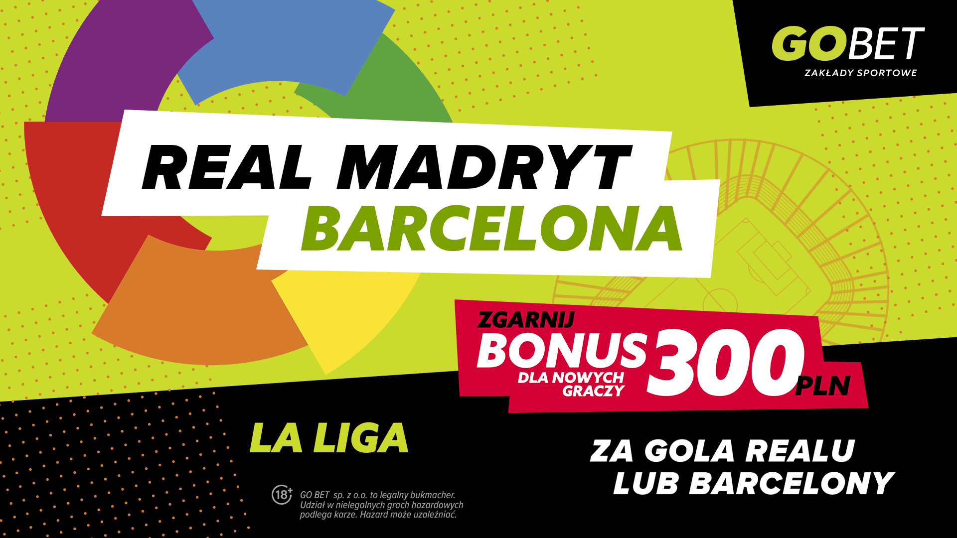 Promocja w GObet na pojedynek Real Madryt - FC Barcelona