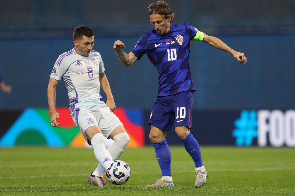 Billy Gilmour i Luka Modrić