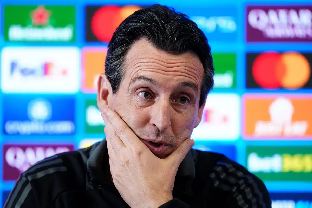 Unai Emery - trener Aston Villi