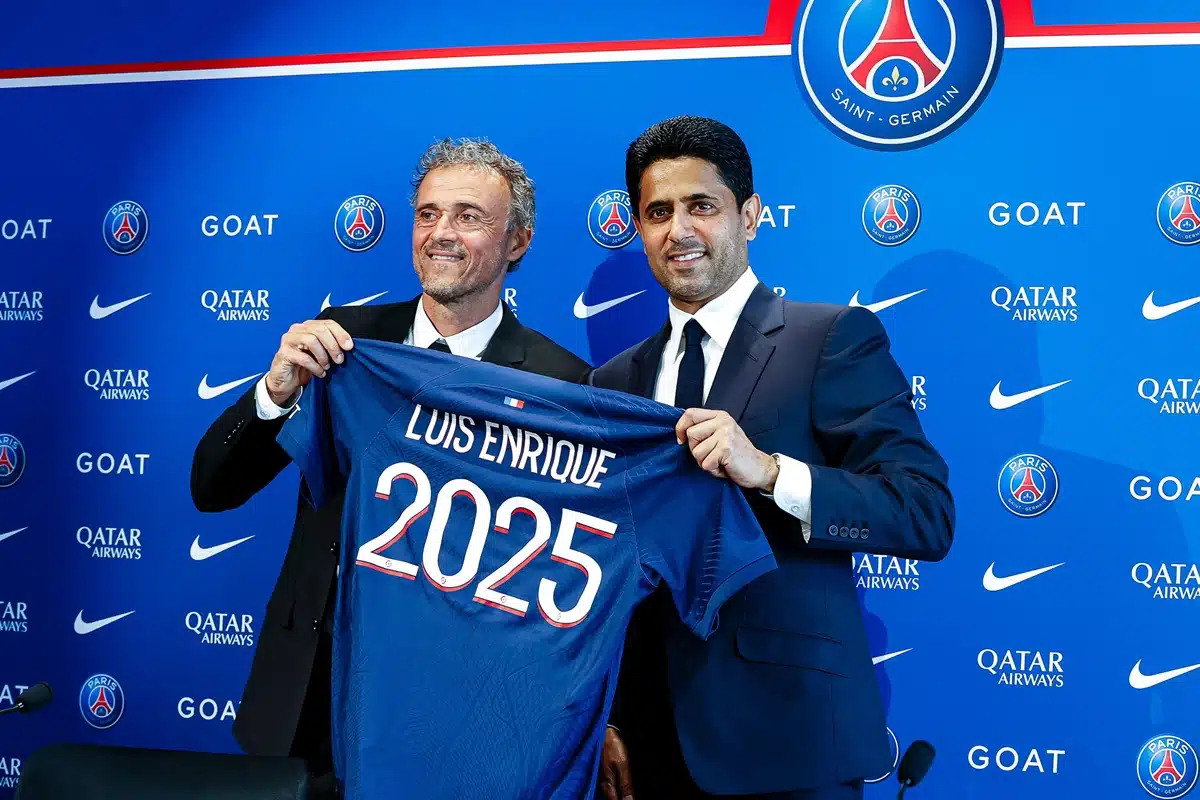 Luis Enrique i Nasser Al-Khelaifi