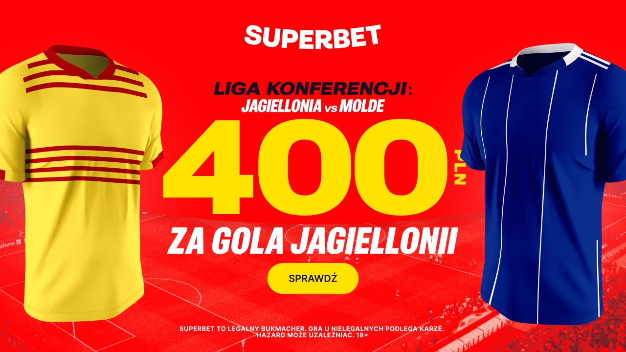 Promocja w Superbet na spotkanie Jagiellonia - Molde