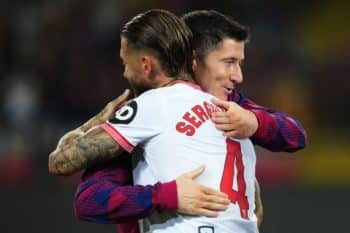 Sergio Ramos i Robert Lewandowski