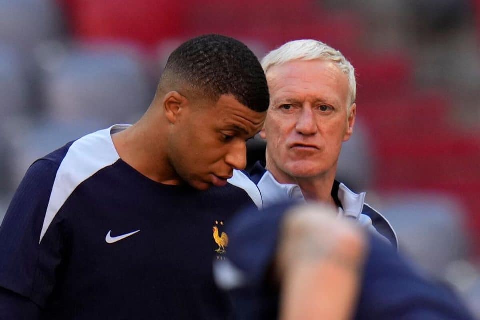 Kylian Mbappe i Didier Deschamps