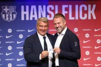 Joan Laporta i Hansi Flick