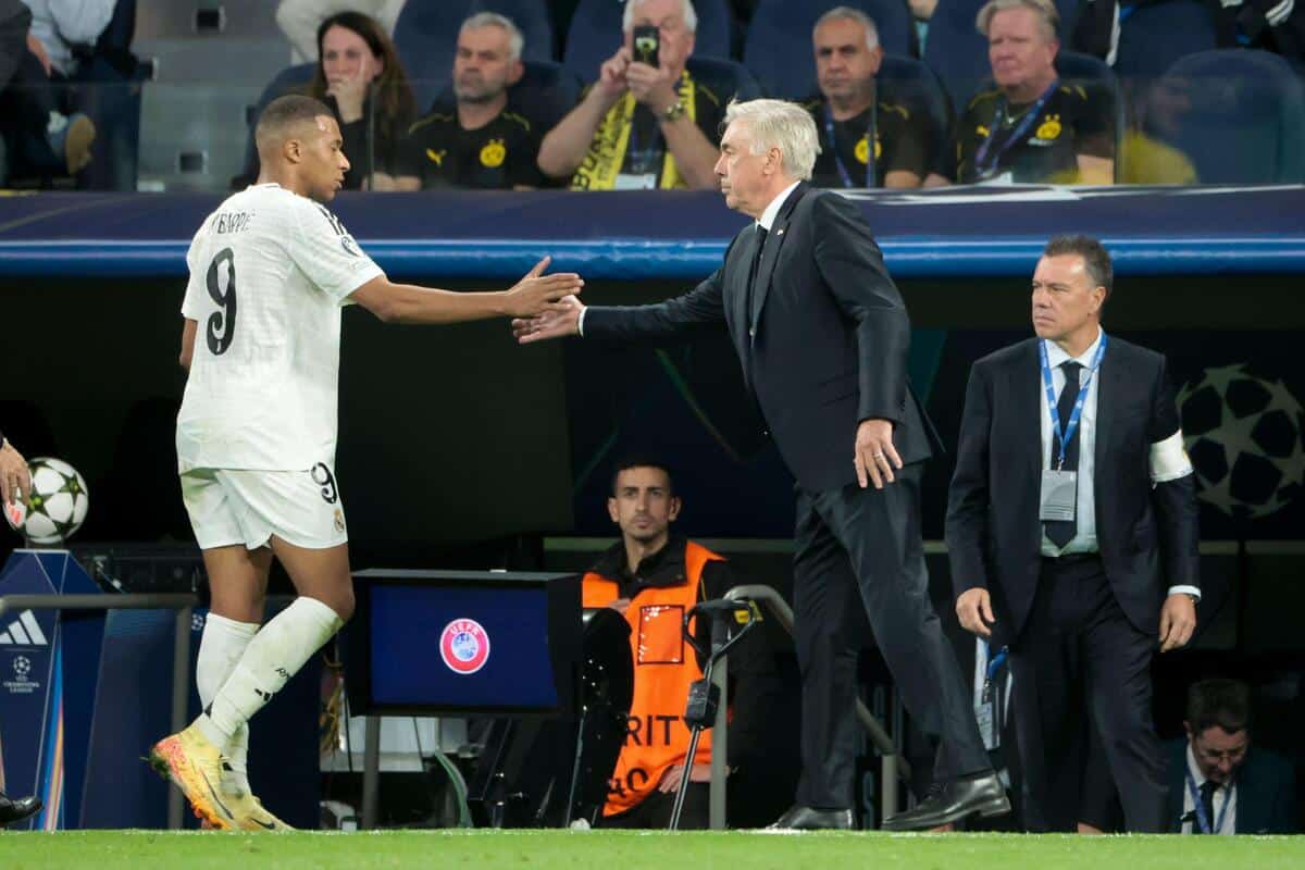 Kylian Mbappe i Carlo Ancelotti