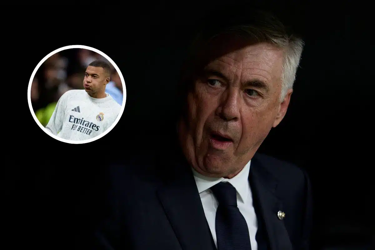 Carlo Ancelotti i Kylian Mbappe