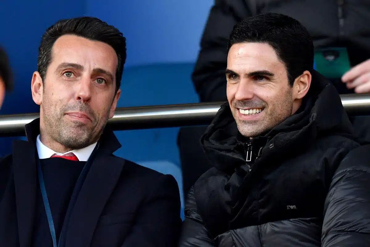 Edu Gaspar i Mikel Arteta