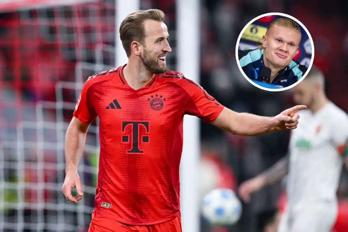 Harry Kane i Erling Braut Haaland