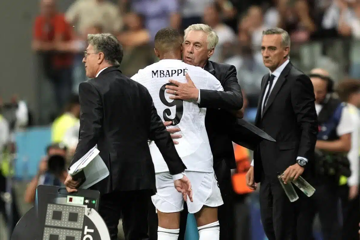 Kylian Mbappe i Carlo Ancelotti