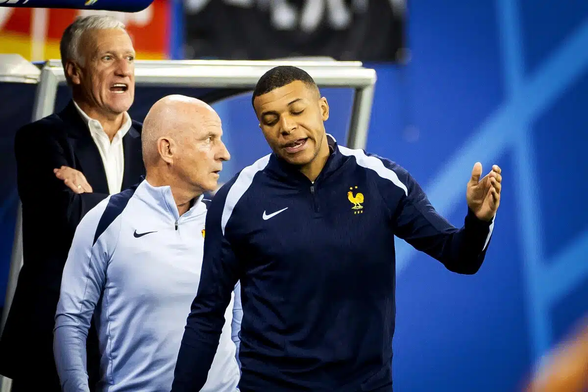 Kylian Mbappe i Didier Deschamps