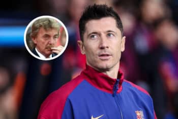 Robert Lewandowski i Zbigniew Boniek