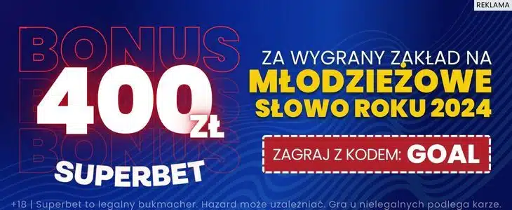 Promocja Superbet na Młodzieżowe Słowo Roku 2024